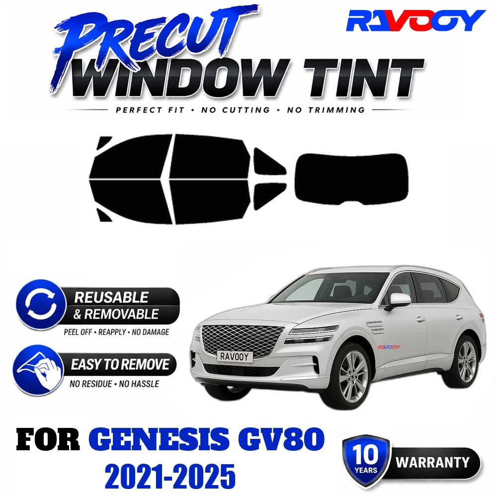 Air Bubble Remover - RAVOOY Precut Window Tint, Reusable Removable