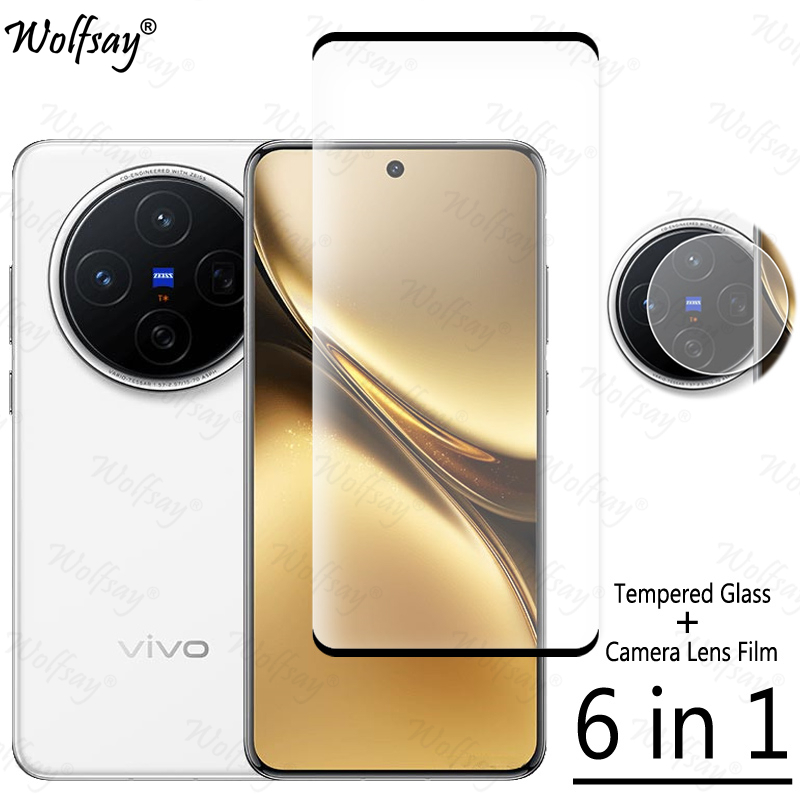 Vivo X200 - Full Cover Tempered Glass For Vivo
