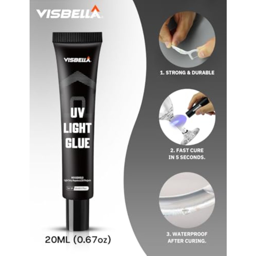 UV Light Glue Resin Kit with L - đánh giá và giá Liquid Uv Glue Kit