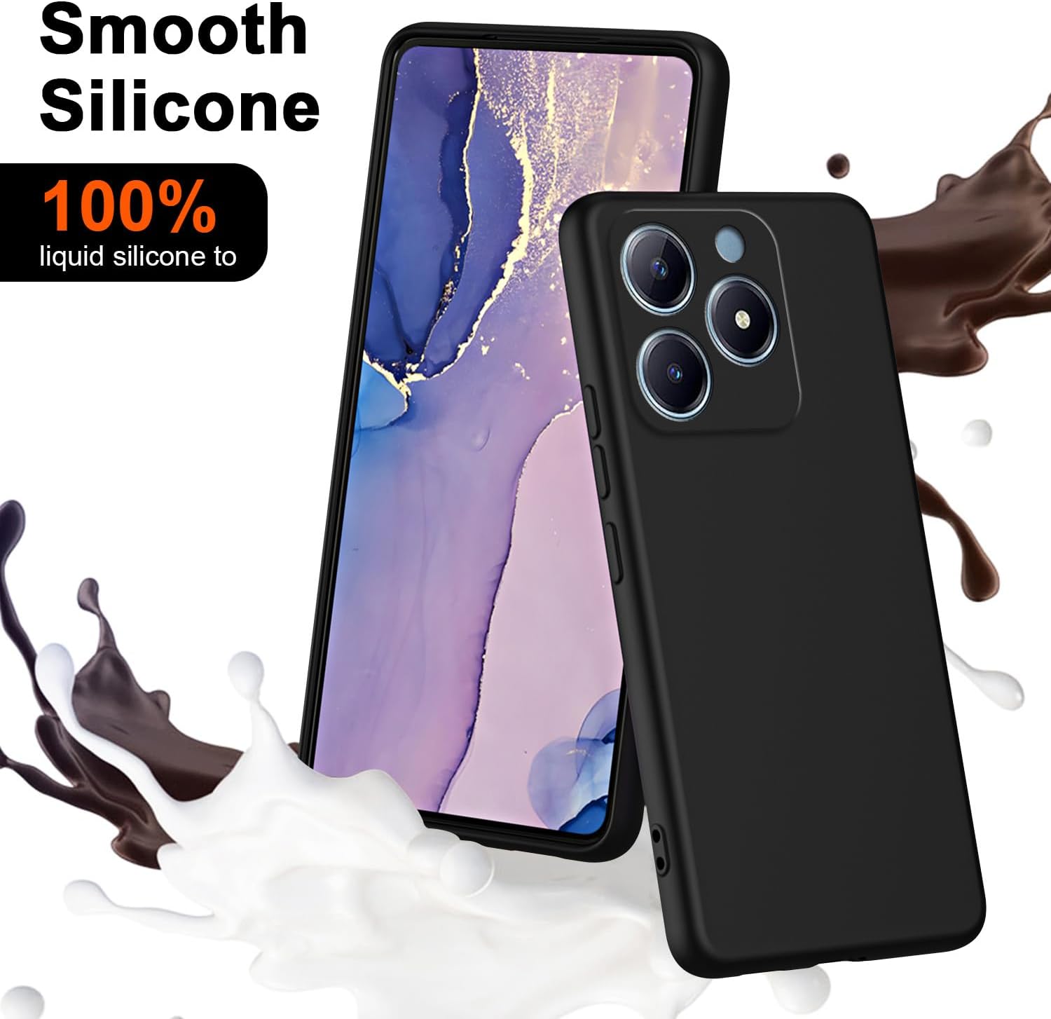 Flexible Liquid Silicone Case  - đánh giá và giá Realme C67