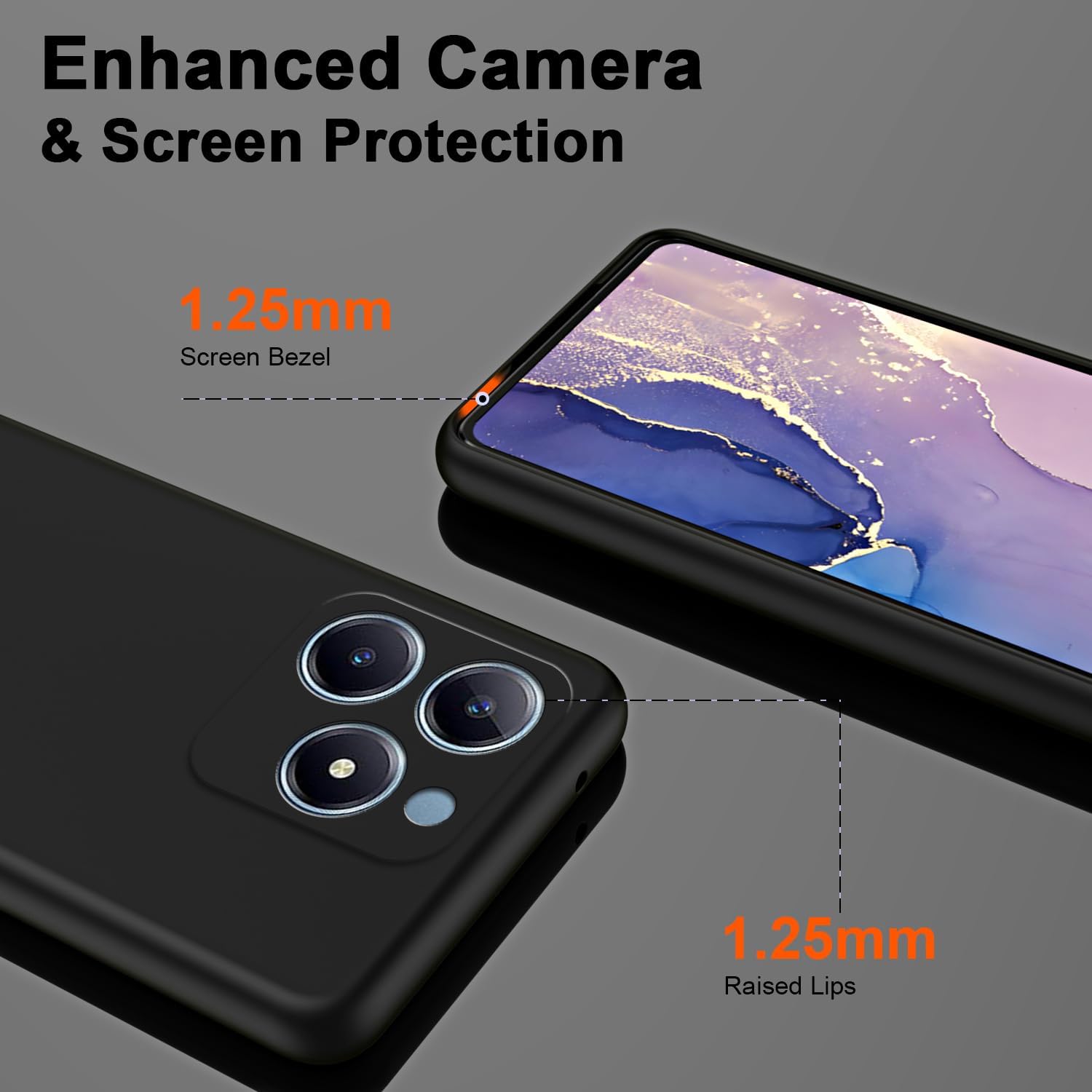 Flexible Liquid Silicone Case  - đánh giá và giá Realme C67