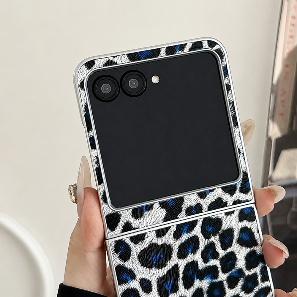 Leopard Print Folding Flip Pho - đánh giá và giá Matte Anti Glare Screen