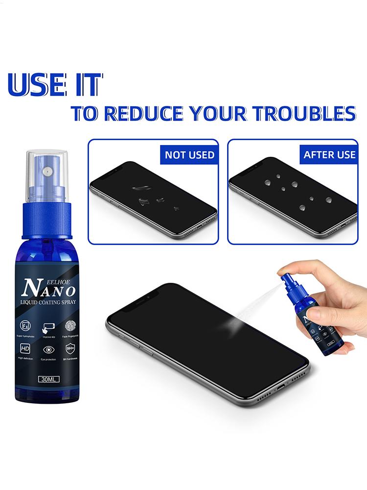 Liquid Screen Protector Spray  - đánh giá và giá Oleophobic Coating Spray