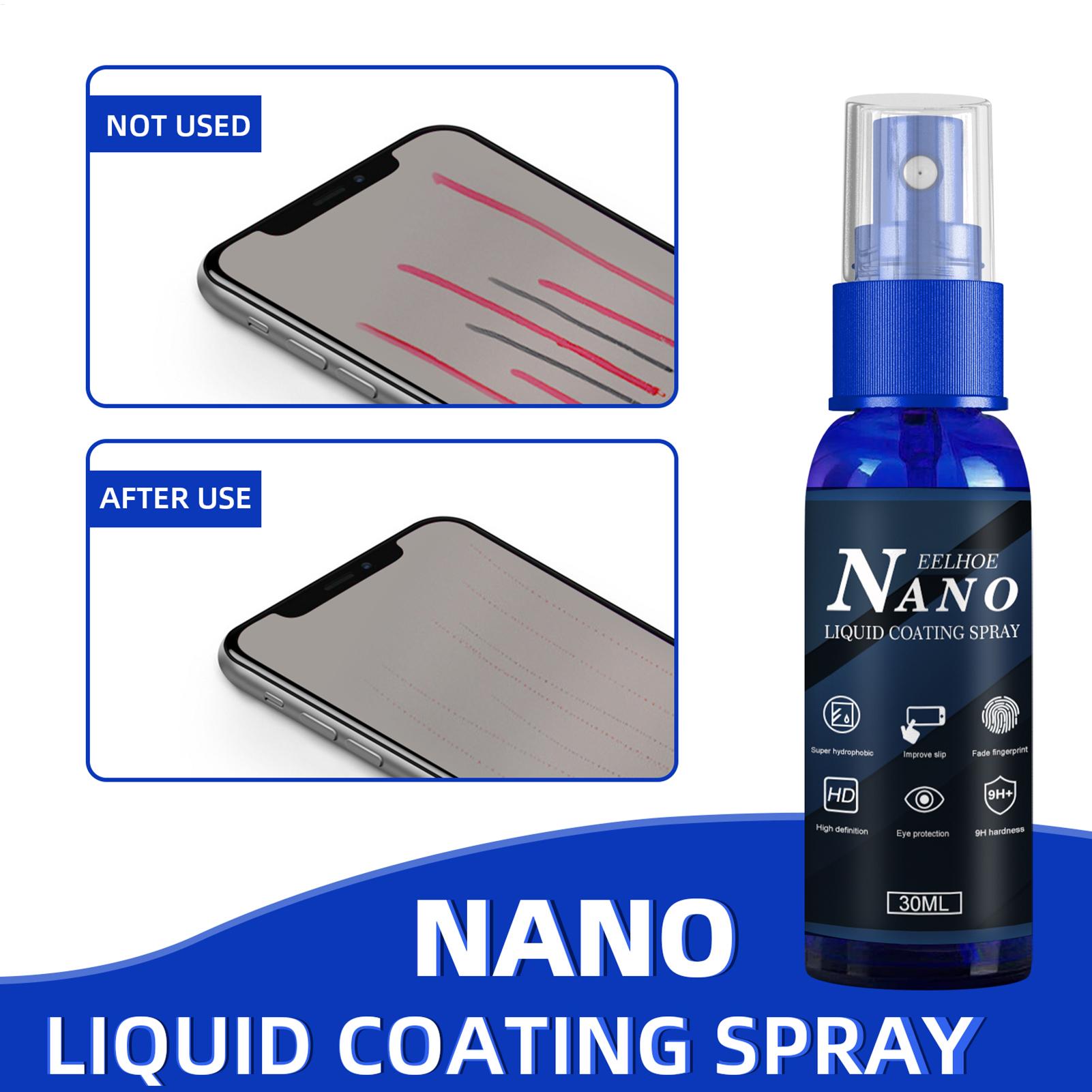 Liquid Screen Protector Spray  - đánh giá và giá Oleophobic Coating Spray