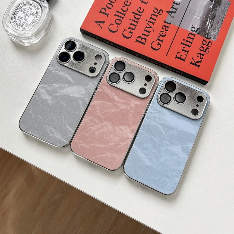 Luxury Plating Learther Phone  - đánh giá và giá Camera Lens Protector