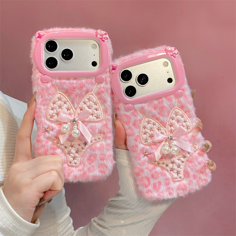Pearl Bikini Design Plush Case - đánh giá và giá Apple Iphone 16