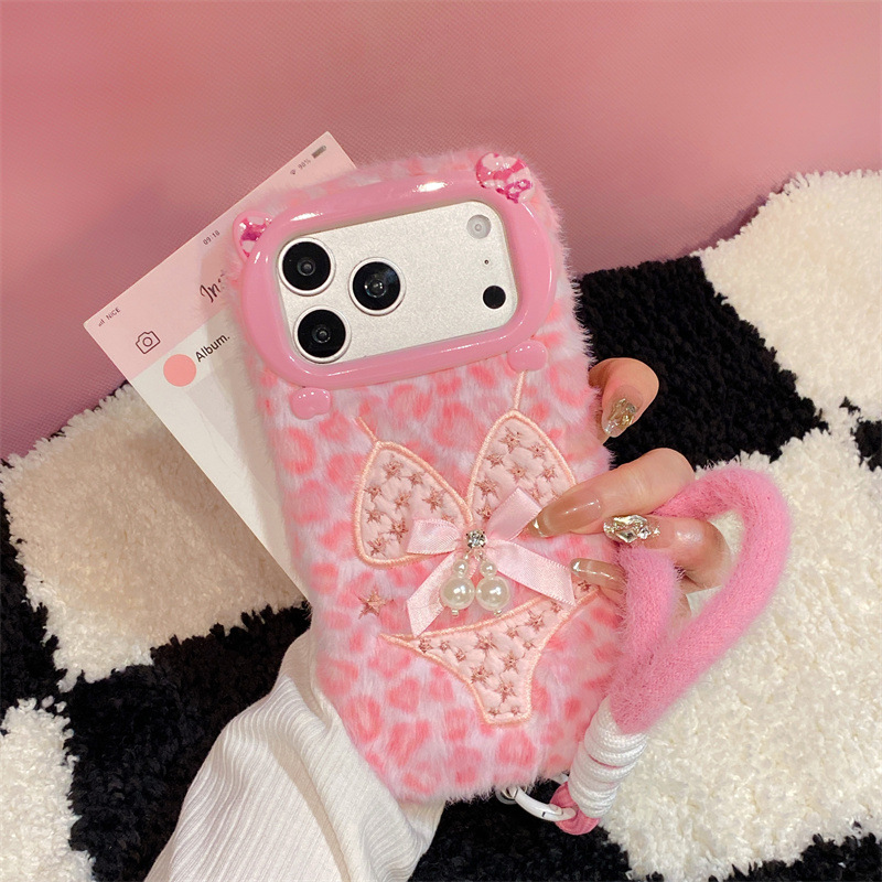 Pearl Bikini Design Plush Case - đánh giá và giá Apple Iphone 16