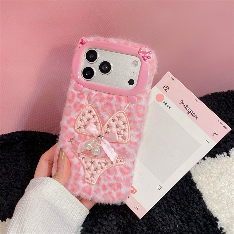 Pearl Bikini Design Plush Case - đánh giá và giá Apple Iphone 16