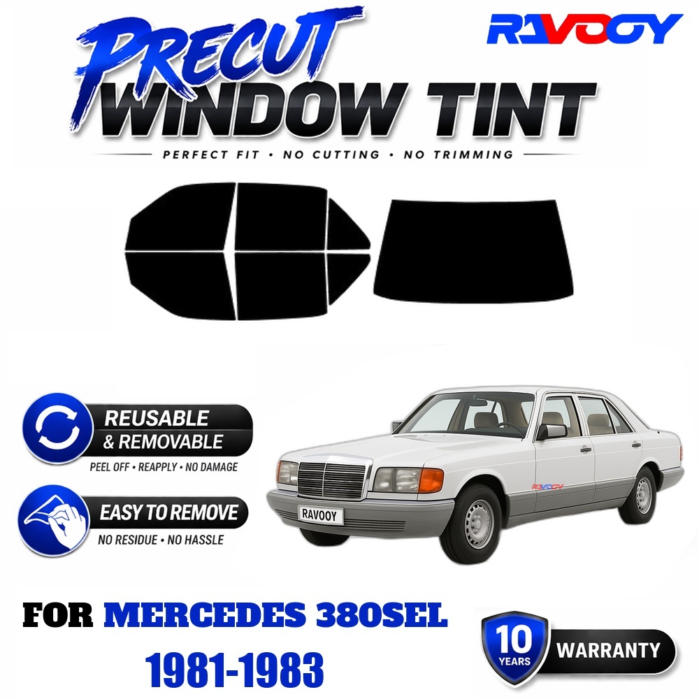 RAVOOY Precut Window Tint, Reu - đánh giá và giá Air Bubble Remover