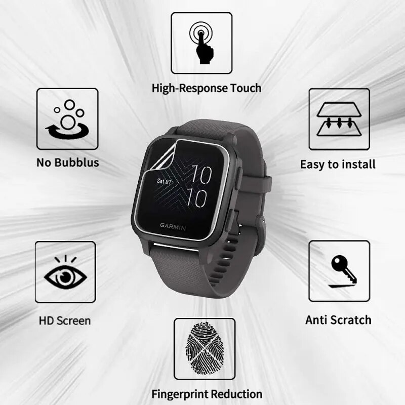 Soft Hydrogel Film For Garmin  - đánh giá và giá Hydrogel Screen Protector