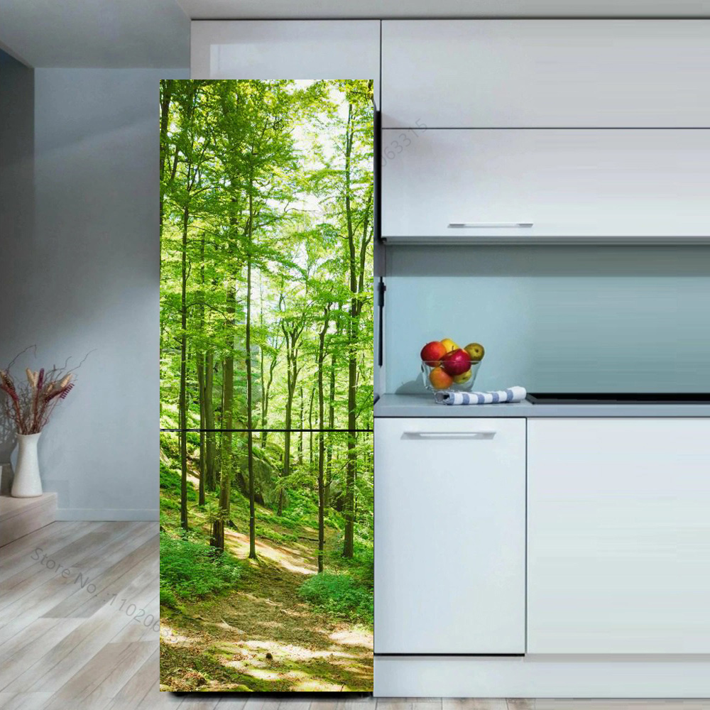 Seaside Beach Fridge Sticker D - đánh giá và giá Full Cover Adhesive