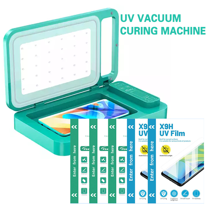 TUOLI X9H UV Curing Vacuum Lam - đánh giá và giá Hydrogel Screen Protector