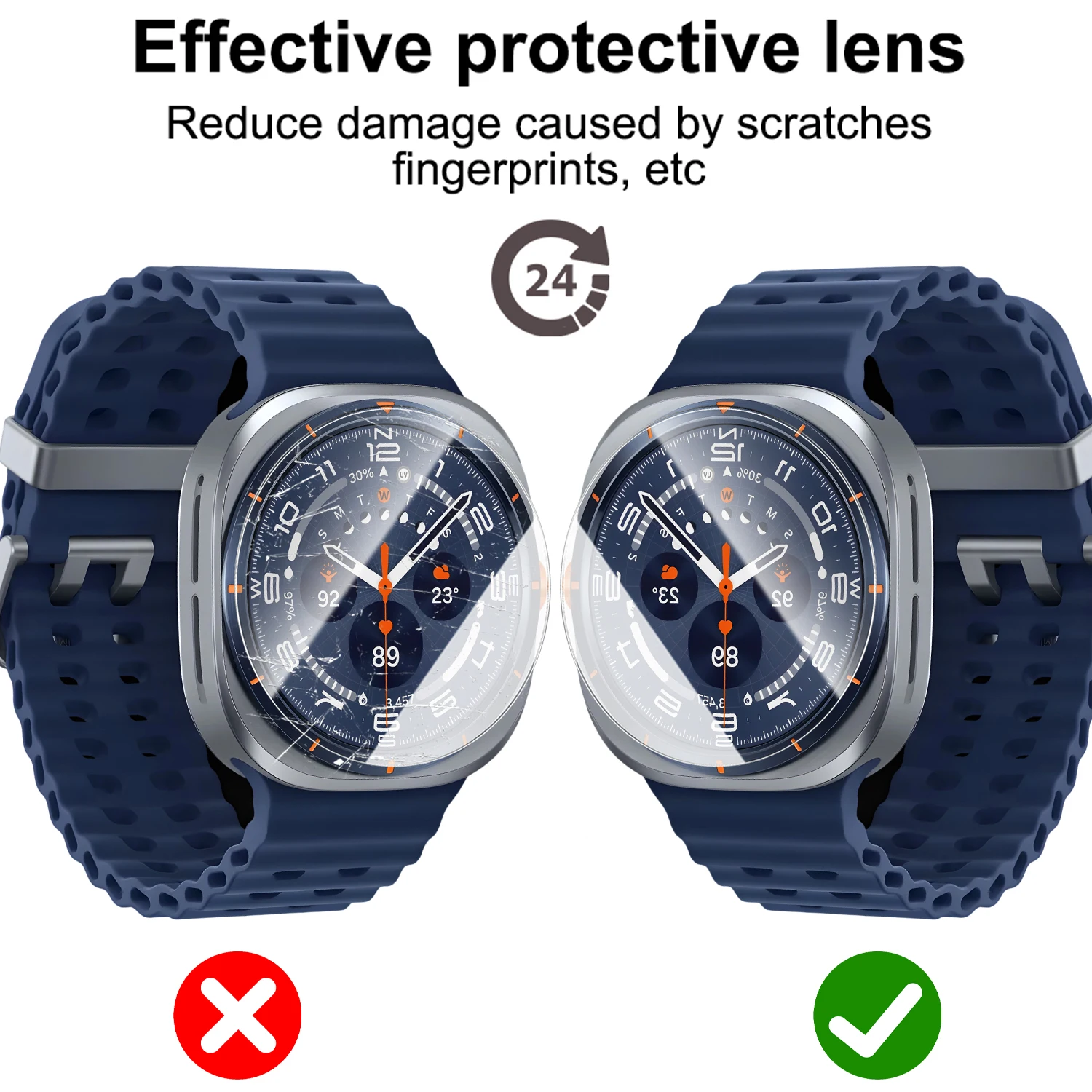 For Samsung Galaxy Watch Ultra - đánh giá và giá Glass Protector Auto