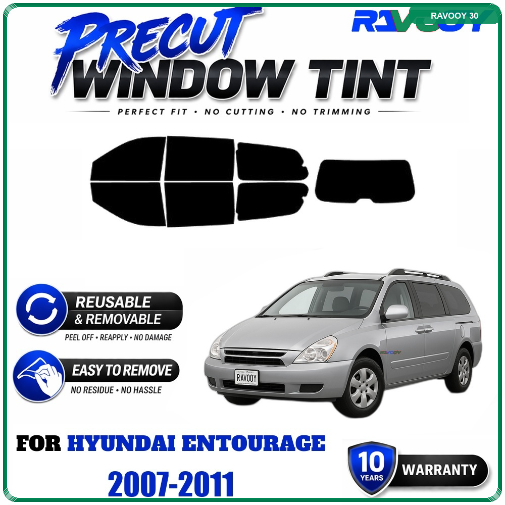 RAVOOY Precut Window Tint, Reu - đánh giá và giá Air Bubble Remover
