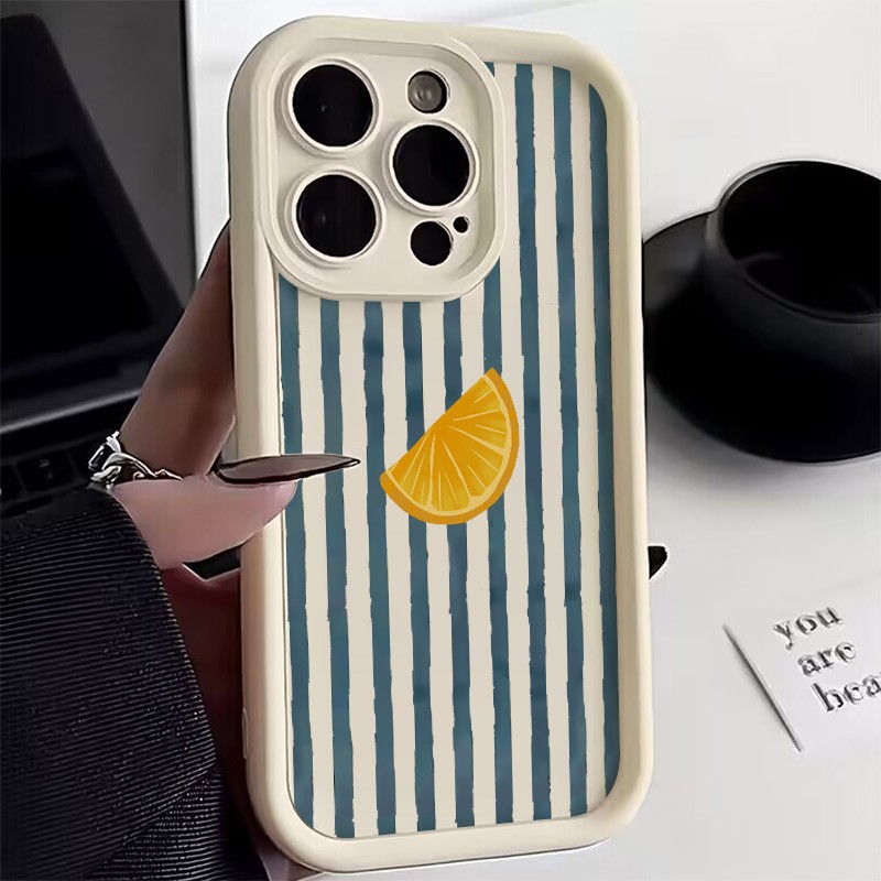 Striped Lemon Slice Pattern Ph - đánh giá và giá Apple Iphone 16