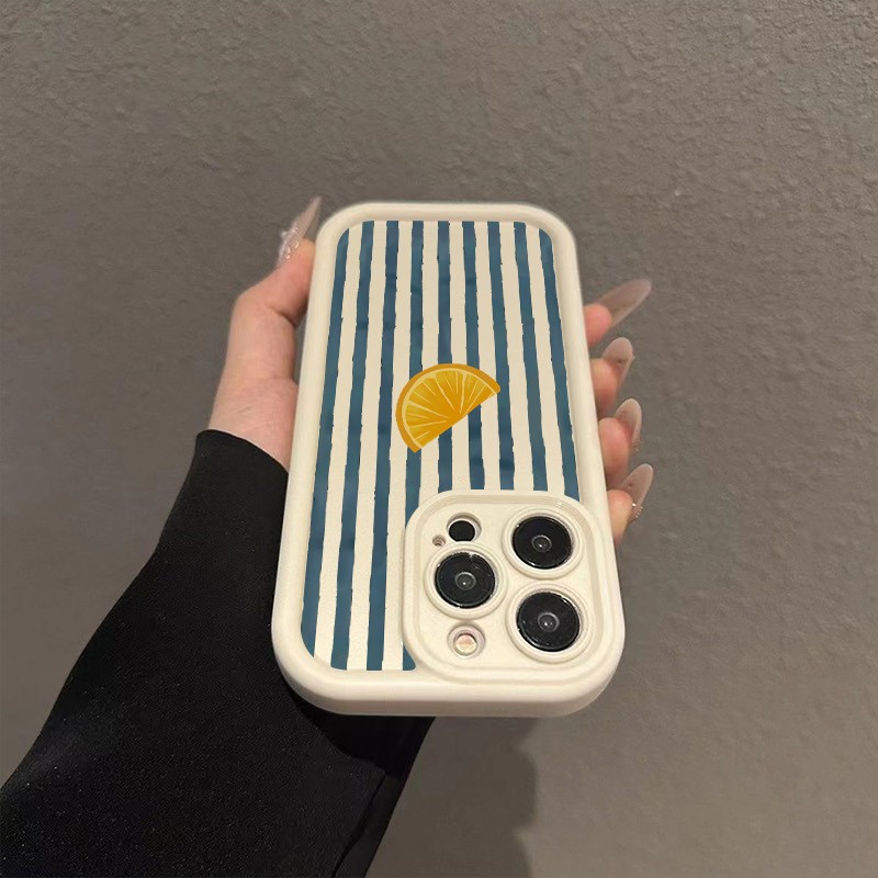 Striped Lemon Slice Pattern Ph - đánh giá và giá Apple Iphone 16