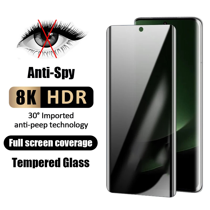 Curved Edge Anti-spy Tempered  - đánh giá và giá Curved Edge Screen