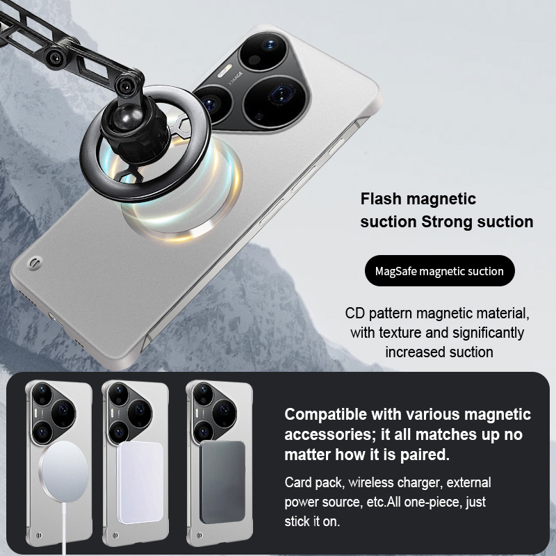 Magnetic Thin Fashion Phone Ca - đánh giá và giá Huawei Pura 70