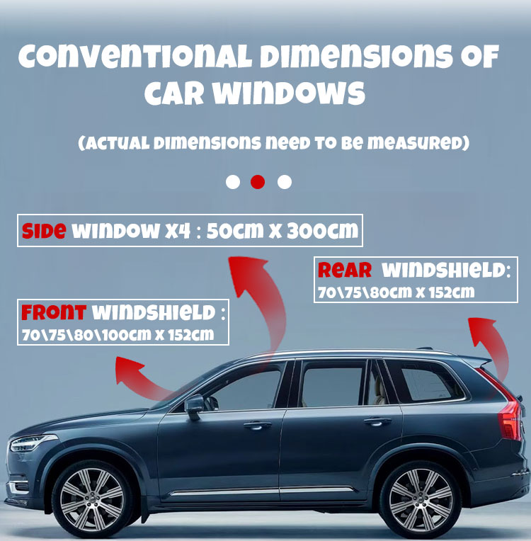 Size 50/55/58 x152cm IR100%  N - đánh giá và giá Glass Protector Auto