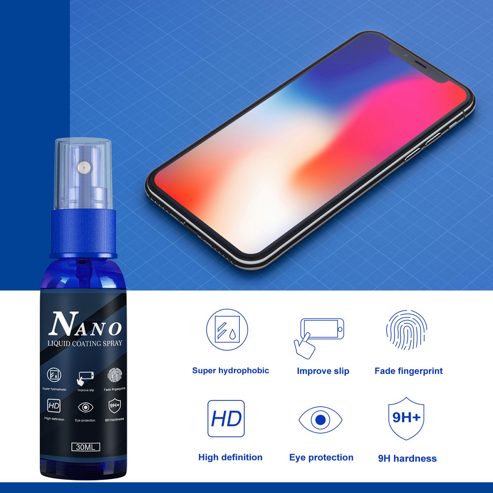 Liquid Screen Protector Spray  - đánh giá và giá Oleophobic Coating Spray