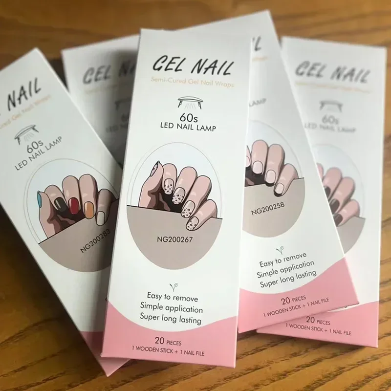 Semi-Cured Gel Nail Strips Pat - đánh giá và giá Full Cover Adhesive