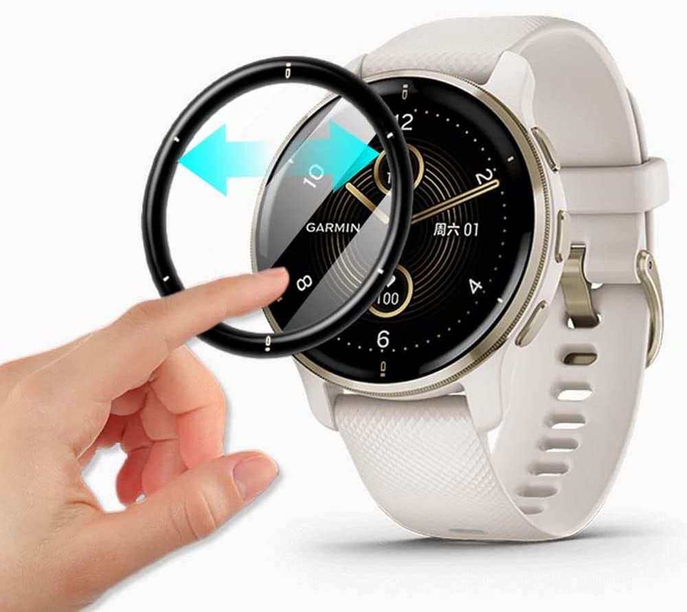 3D Cạnh Cong Bảo Vệ Cho Garmin - đánh giá và giá Curved Edge Screen