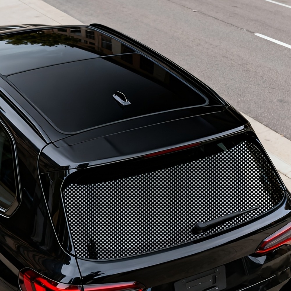 1Roll Black Perforated Vinyl P - đánh giá và giá Privacy Screen Protector