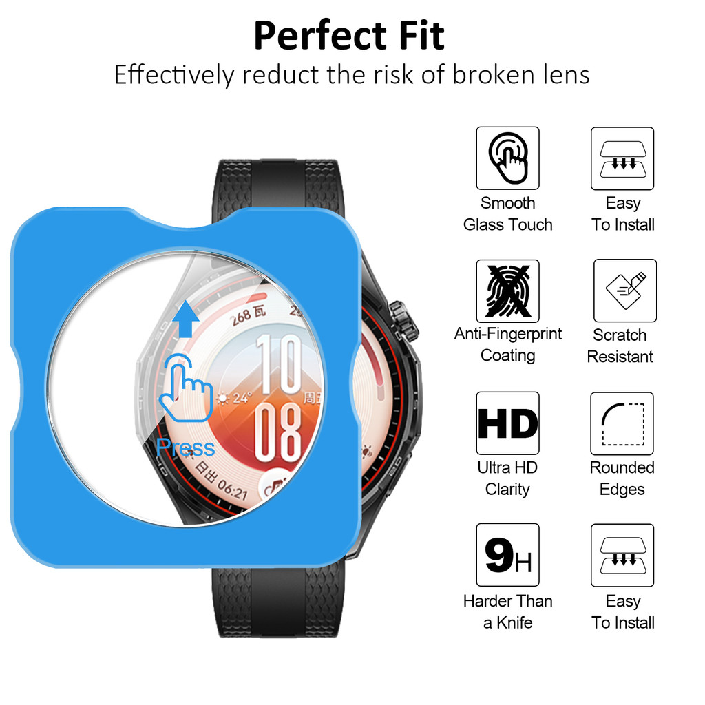 【For Huawei Watch GT7 GT7 Pro  - đánh giá và giá Glass Protector Auto