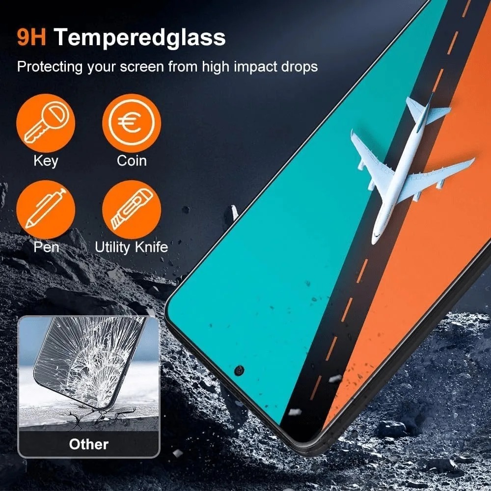 4PCS Tempered Glass For Realme - đánh giá và giá Realme C67