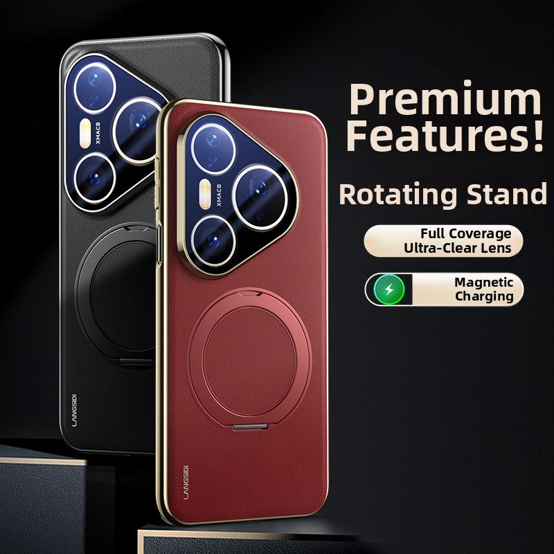 Magnetic Leather Case for Huaw - đánh giá và giá Huawei Pura 70