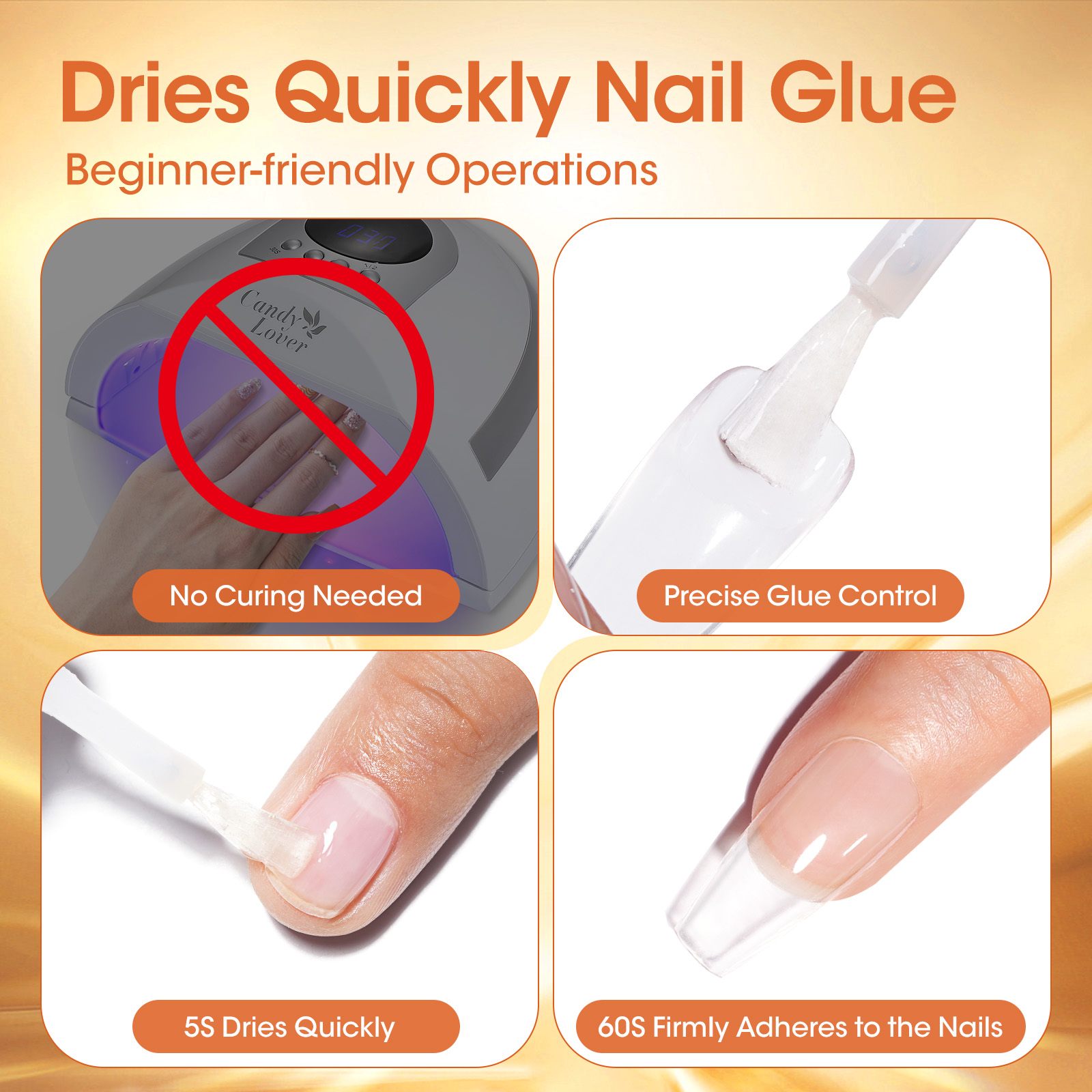 Super Strong Nail Glue Remover - đánh giá và giá Liquid Uv Glue Kit