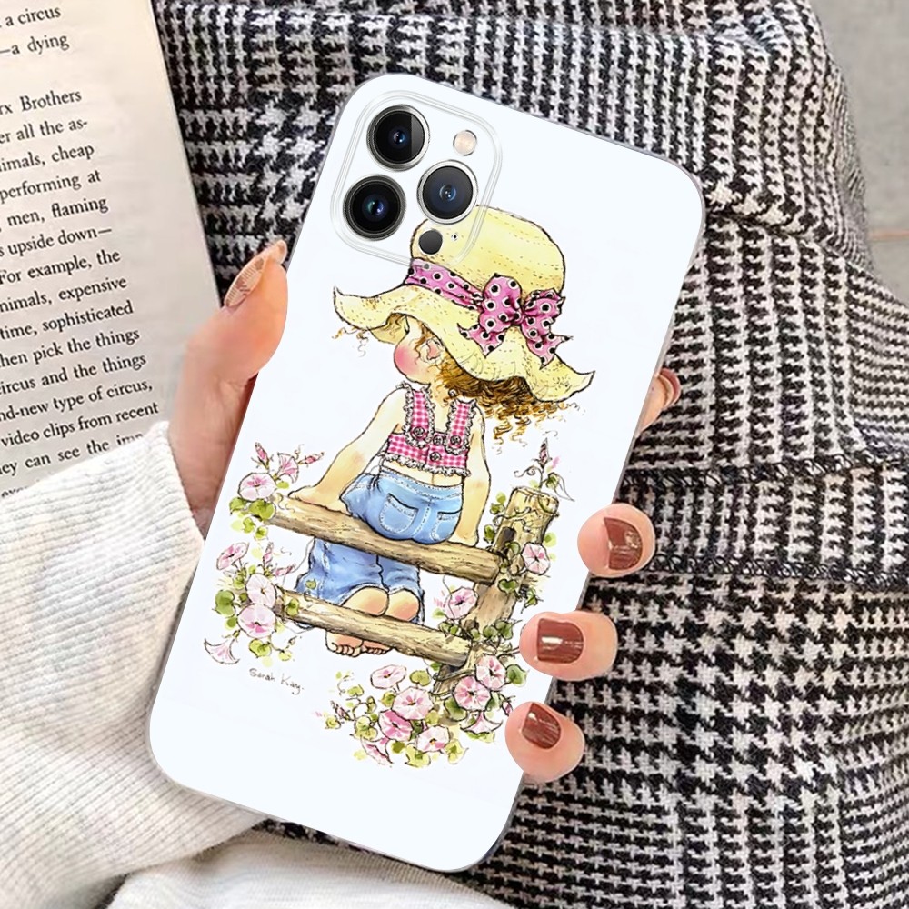 Sarah Kay Girl Cute Phone Case - đánh giá và giá Vivo Y28