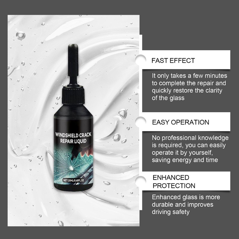Windshield Repair Kit For Chip - đánh giá và giá Liquid Uv Glue Kit