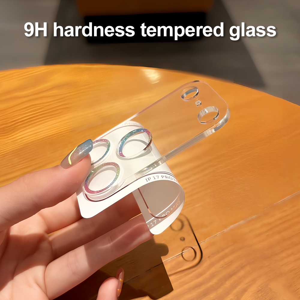 Glitter Camera Lens Protector  - đánh giá và giá Tempered Glass Screen 9H